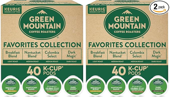 Green Mountain Coffee Roasters® Favorites Collection,(Pack of 2)
