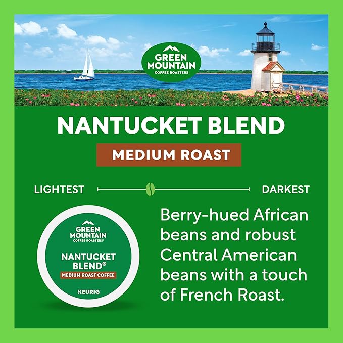 Green Mountain Coffee Roasters® Nantucket Blend®, 60ct
