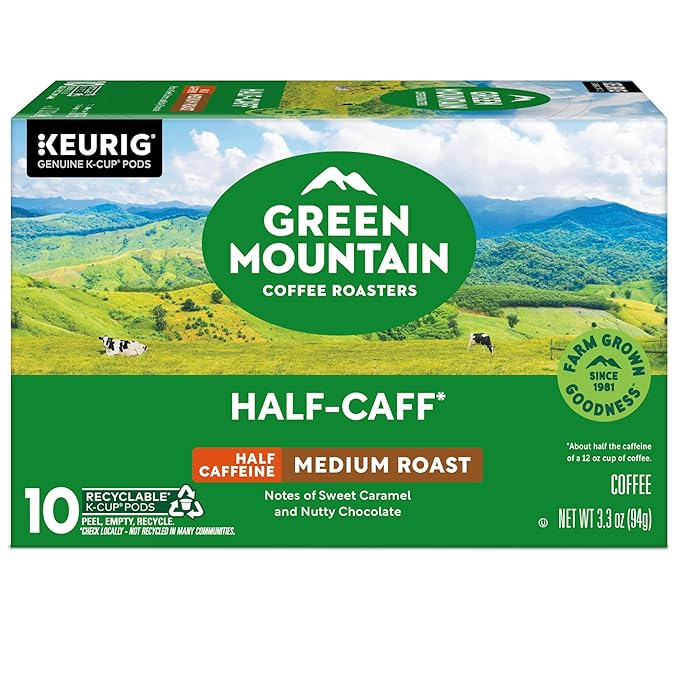 Green Mountain Coffee Roasters® Half-Caff, 60ct