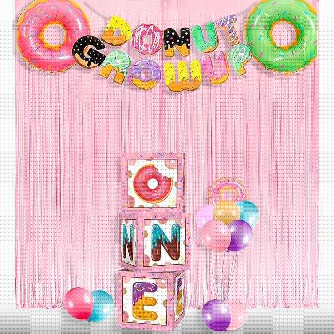 Pastel Pink Party Backdrop Decoration - GREATRIL Baby Pink Foil Fringe Streamers for Baby/Boo Day/Valentines/Cowgirl/Sweet/Cloud/Unicorn/Princess/Bow Themed - 3.2ft X 8.2ft - 2 Packs