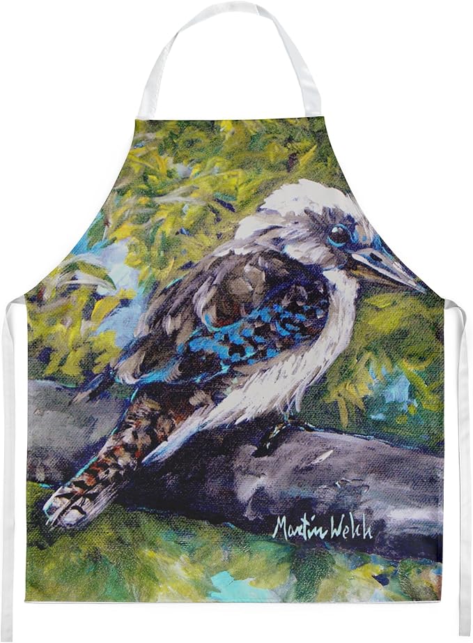 Caroline's Treasures G'Day Mate Bird Apron Cooking Kitchen Server Baking Crafts Gardening for Adult Women Men, Unisex, Large, Multicolor
