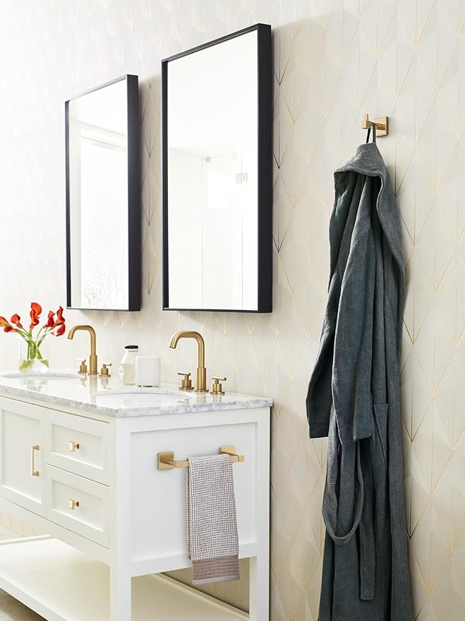 Amerock Appoint Champagne Bronze 8 inch (203mm) Towel Bar, BH36075CZ