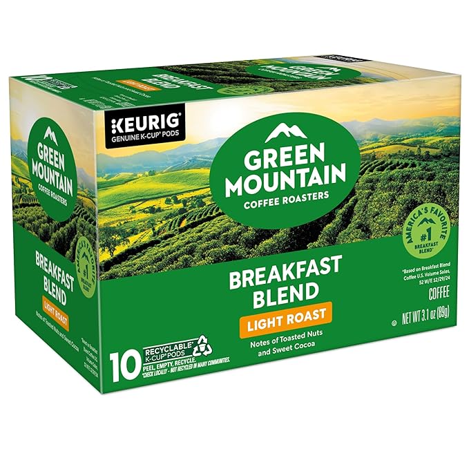 Green Mountain Coffee Roasters® Breakfast Blend, 60ct