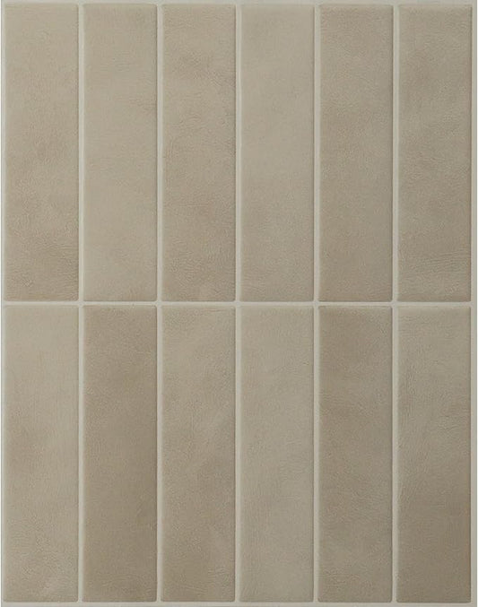 SMART TILES Peel and Stick Backsplash - 5 Sheets of 11.43" x 9" - 3D Adhesive Peel and Stick Tile Backsplash for Kitchen, Bathroom, Wall Tile