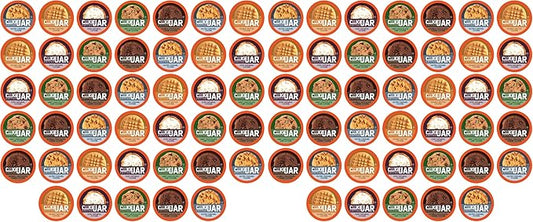 Cookie Jar Assorted Flavored Coffee Pods for Keurig K Cup Brewers,Variety Pack – Flavored Coffee Sampler with Multiple Delicious Options,40 Count (Pack of 2)