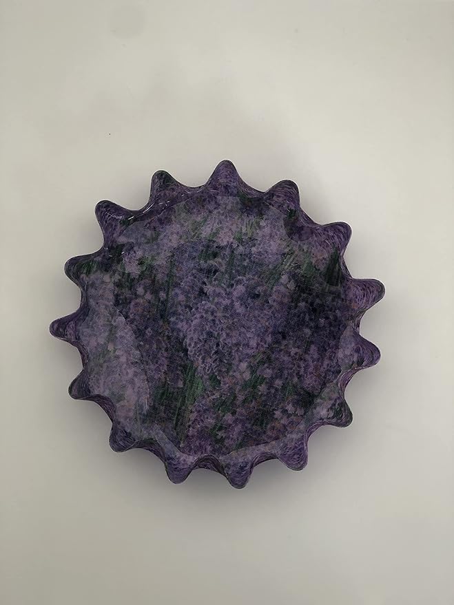 Andreas Silicone LP4-374 Lavender Medley 4" Lillie Pad