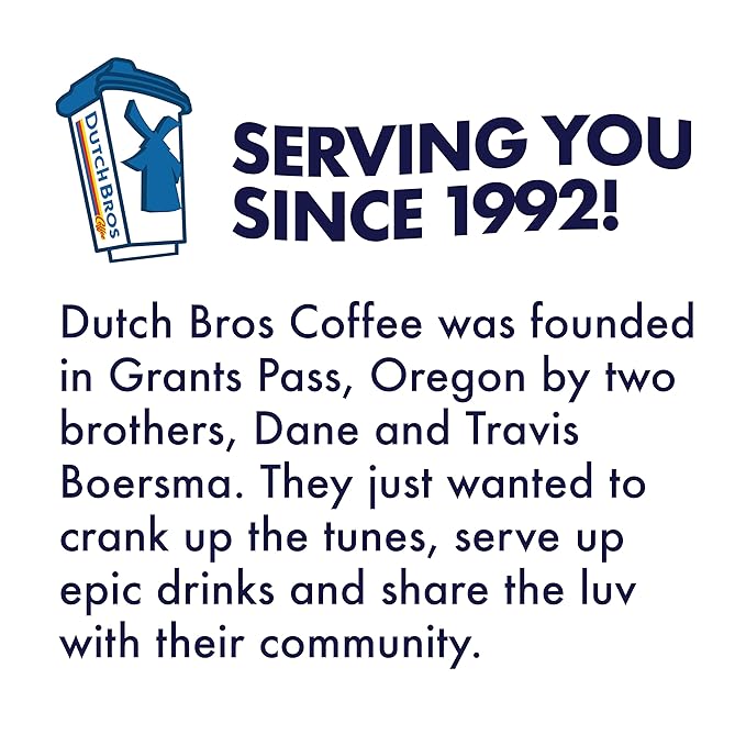 Dutch Bros® Medium and Dark Roast Coffee Variety Pack, 60 Count, Single Serve Coffee Pods for Keurig K-Cup Brewers
