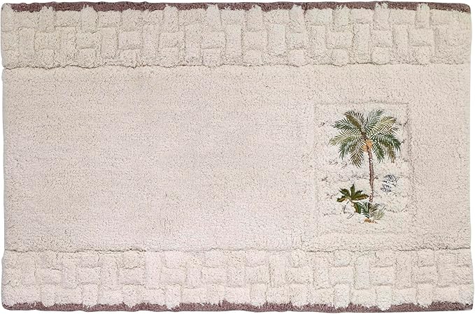 Avanti Linens - Bath Mat, Soft & Absorbent Rug, Nature Inspired Bathroom Accessories (Colony Palm Collection)