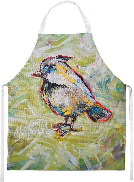 Caroline's Treasures Be Blinkin Apron Cooking Kitchen Server Baking Crafts Gardening for Adult Women Men, Unisex, Large, Multicolor