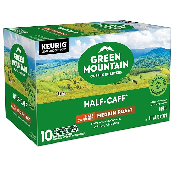 Green Mountain Coffee Roasters® Half-Caff, 60ct