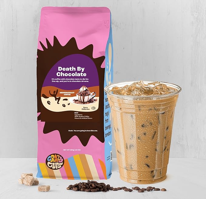 Crazy Cups Death By Chocolate 3 X 10 Oz