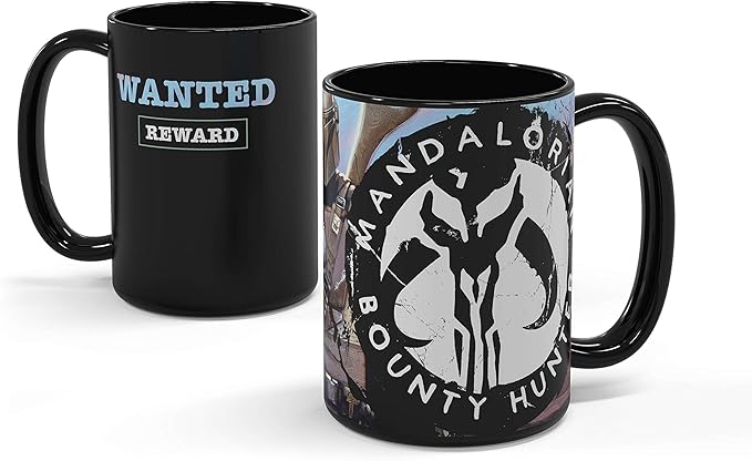 Zak Designs Star Wars The Mandalorian Baby Yoda The Child BPA Unique Color Changing Ceramic Coffee Mug Collectible Keepsake and Wonderful Tea Mug (15oz)