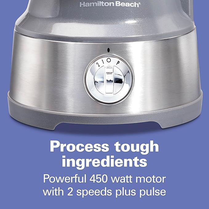 Hamilton Beach Food Processor & Vegetable Chopper for Slicing, Shredding, Mincing, and Puree, 10 Cups + Veggie Spiralizer makes Zoodles and Ribbons, Grey and Stainless Steel (70735)