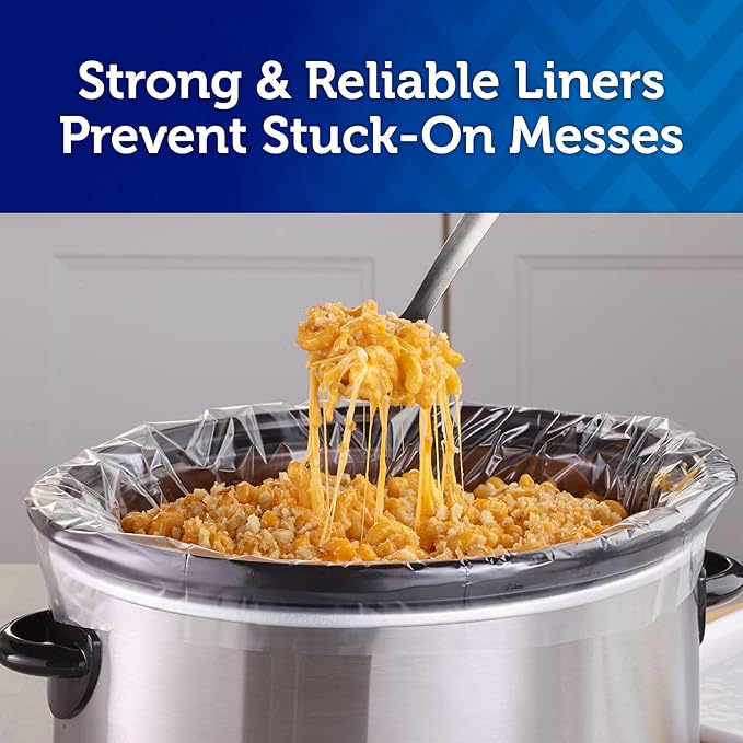 Reynolds Kitchens Slow Cooker Liners, Regular (Fits 3-8 Quarts), 20 Count (Pack of 2)