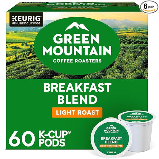 Green Mountain Coffee Roasters® Breakfast Blend, 60ct