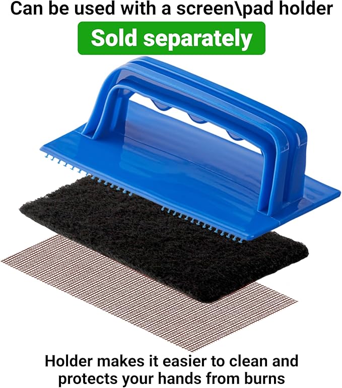 CUSINIUM 40-Pack Griddle Cleaning Pads + 80-Pack Grill Screens