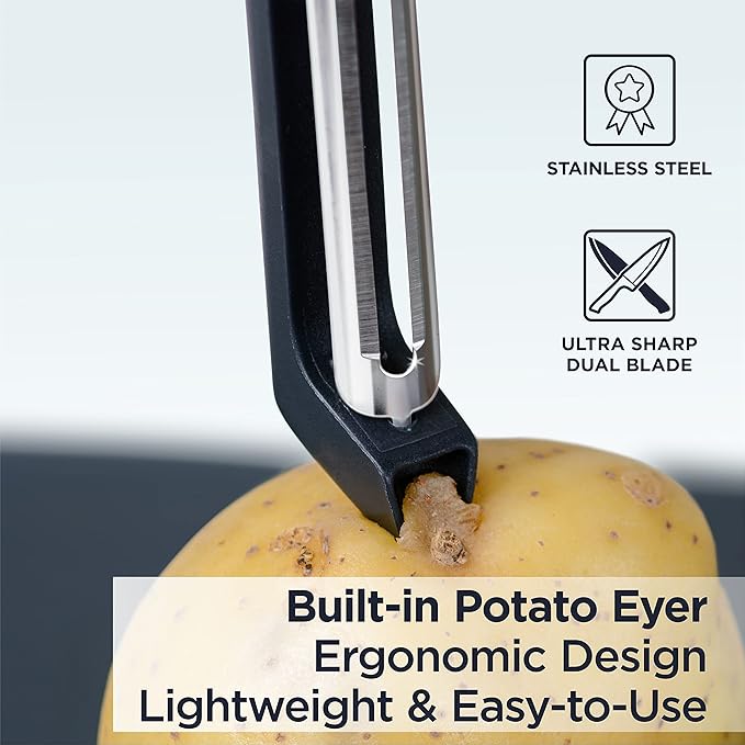 Deiss Pro Paper Towel Holder and Deiss PRO Swivel Vegetable Peeler