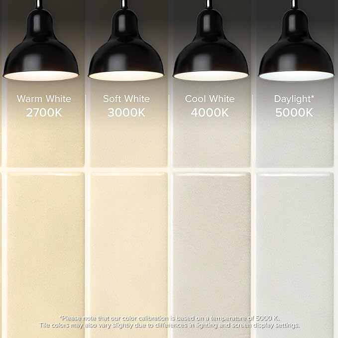 SMART TILES Peel and Stick Backsplash - 5 Sheets of 11.43" x 9" - 3D Adhesive Peel and Stick Tile Backsplash for Kitchen, Bathroom, Wall Tile