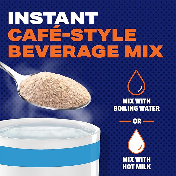 Maxwell House Instant Cafe-Style Beverage Mix, Decaf and Sugar Free, Easy to Prepare, 1 Canister, for Quick Morning Coffee or Afternoon Treat, French Vanilla Cafe, Kosher Dairy, 4.3 oz