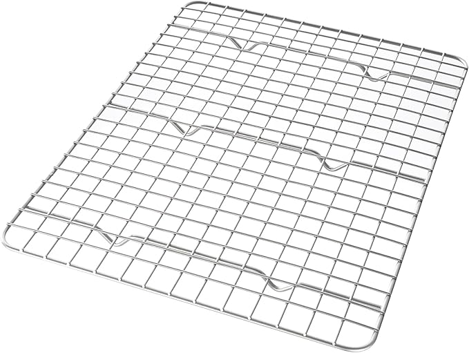 USA Pan Quarter Sheet Oven Safe Nonstick Baking and Cooling Rack