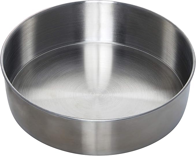 Instant Pot Official Round Nonstick Cook/Bake Pan with Lid & Removable Divider, Multi-Purpose, Heavy-Duty, Dishwasher Safe, Oven Safe, 7", 32 oz, Red, Compatible with 6-Quart and 8-Quart Cookers