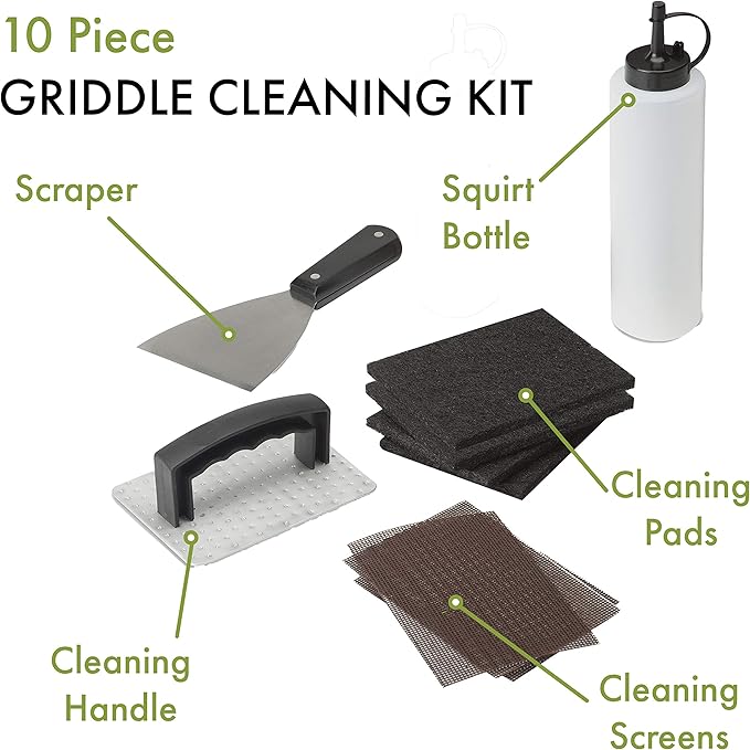 Cuisinart CCK-358 Griddle Cleaning Kit, 10-Piece