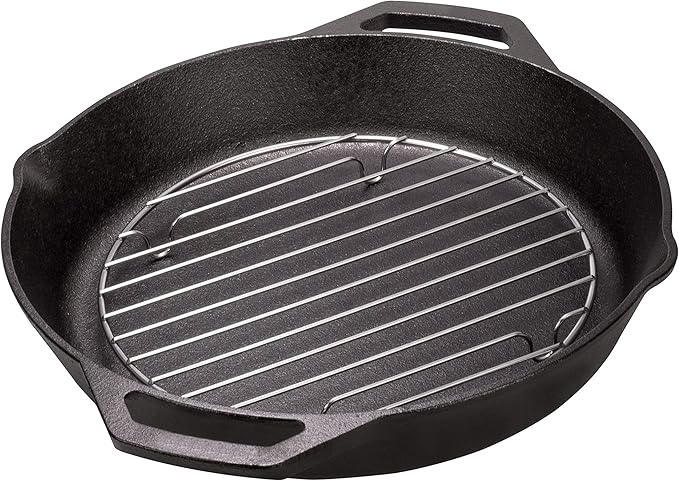 Mrs. Anderson's Baking Harold Imports 9-Inch Round Cake Rack, Silver