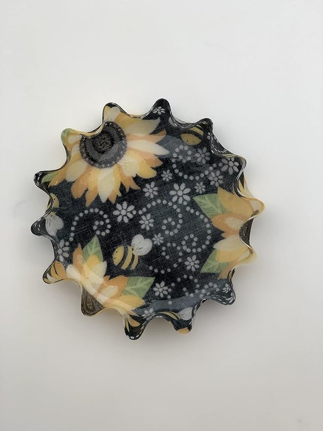 Andreas Silicone LP5-975 Beez Sunflower 5" Lillie Pad