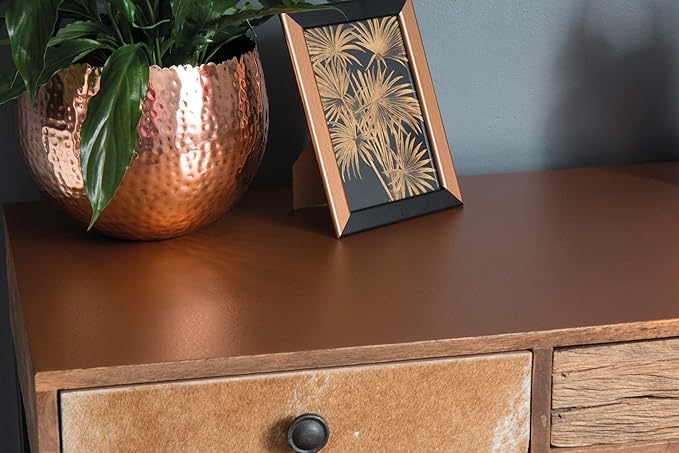 d-c-fix Decorative Self-Adhesive Film, Hammered Copper, 17" x 59" Roll