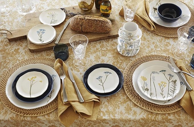 Lenox 896612 Wildflowers 8-Piece Espresso Cups & Saucers Set