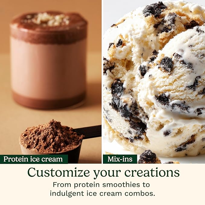 Cuisinart Ice Cream Maker – Cuisinart Fast Freeze MAX 5-in-1 Ice Cream, Milkshakes, Slushies, Sorbets and Mix-Ins, Freeze Wand, Two Large 1-Pint Mixing Cups with Lids, Easy to Clean, ICE-FD50