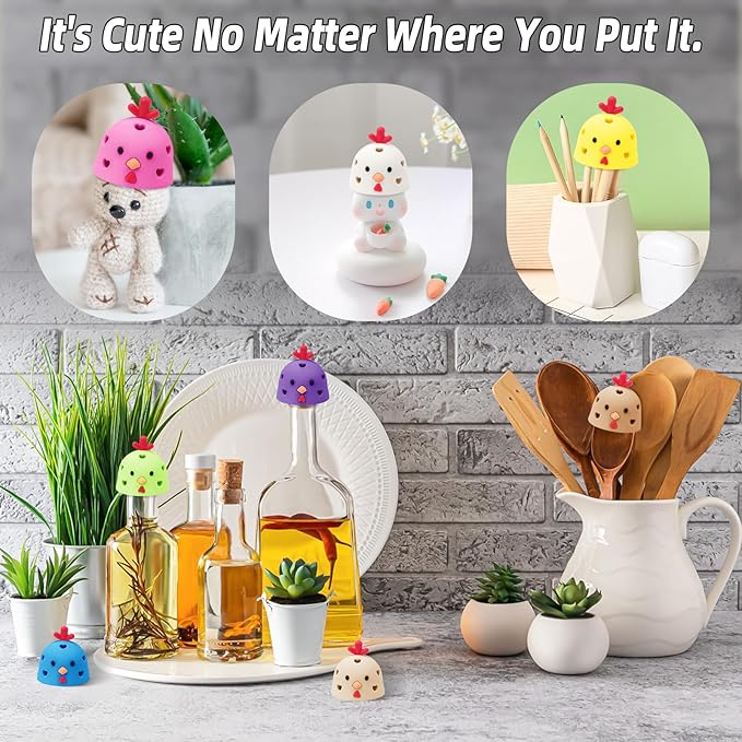 Egg Washer for Fresh Eggs, Egg Scrubber for Fresh Eggs, Egg Brush for Cleaning Fresh Eggs, Egg Cleaner Scrubber, Easter Gifts Creative Chicken Shape Egg Wash Brush Silicone Washing Egg Tool - Purple