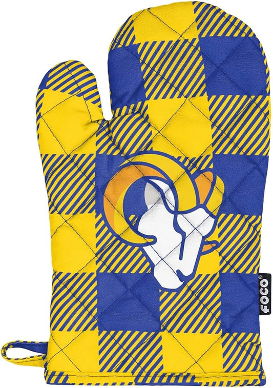 FOCO NFL Unisex-Adult NFL Team Logo Grilling Cooking Chef Gear - Oven Mitt