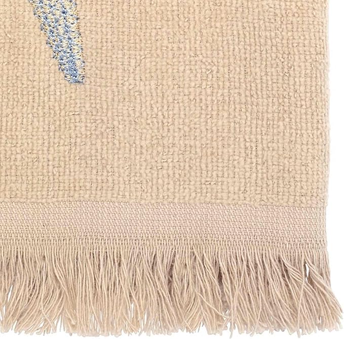 Avanti Linens- Fingertip Towel, Soft & Absorbent Cotton Towel (By the Sea Collection, Rattan)