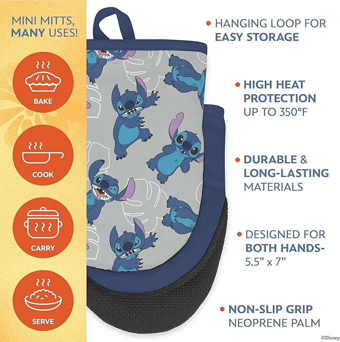 Best Brands Unisex Disney Mini Mitt & Apron Set