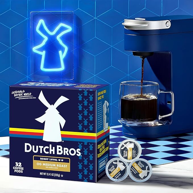 Dutch Bros Chocolate Macadamia Nut Flavored Coffee inspired by Annihilator®, 60 Count, Medium Roast, Single Serve Coffee Pods for Keurig K-Cup Brewers