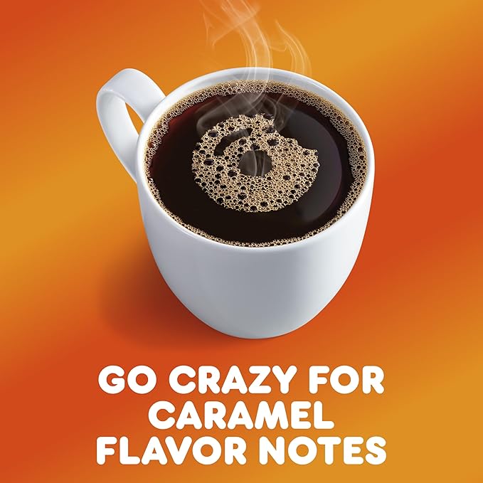 Dunkin' Caramel Me Crazy Ground Coffee, 11 Ounces