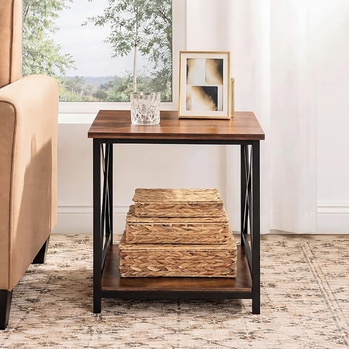 3 Pcs Wicker Storage Baskets with Lids 16" 14" 12" Water Hyacinth Pantry Baskets Woven Organizers Decorative Storage Boxes for Organizing Shelves, Bedroom, Living Room(Natural)