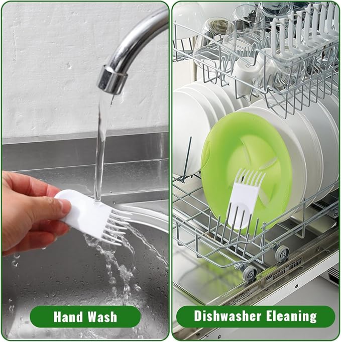 Yuanchu 5 Pcs Vegetable Chopper Cleaning Tools Fork, Onion Salad Vegetable Chop Cleaner Comb for Most Chop Wizard Vegetable Chopper