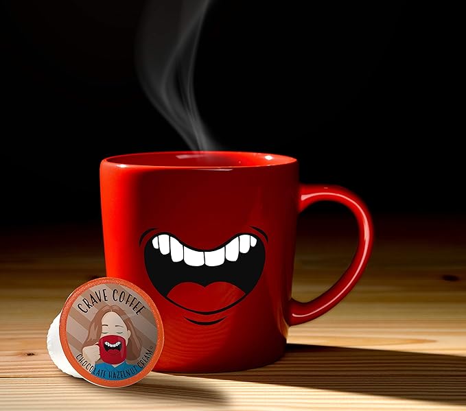 Crave Beverages Flavored Coffee Pods Sampler,Compatible with 2.0 K-Cup Brewers,Assorted Variety Pack,100 Count (Pack of 2)