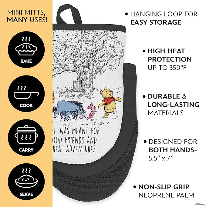Best Brands Unisex Disney Mini Mitt & Apron Set