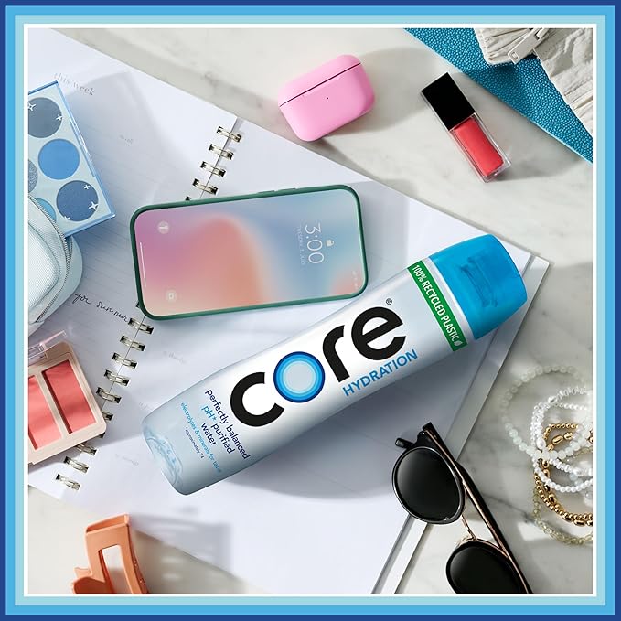 Core Hydration Perfectly Balanced Water, .5 L bottles, 24 Count (4 Packs of 6)