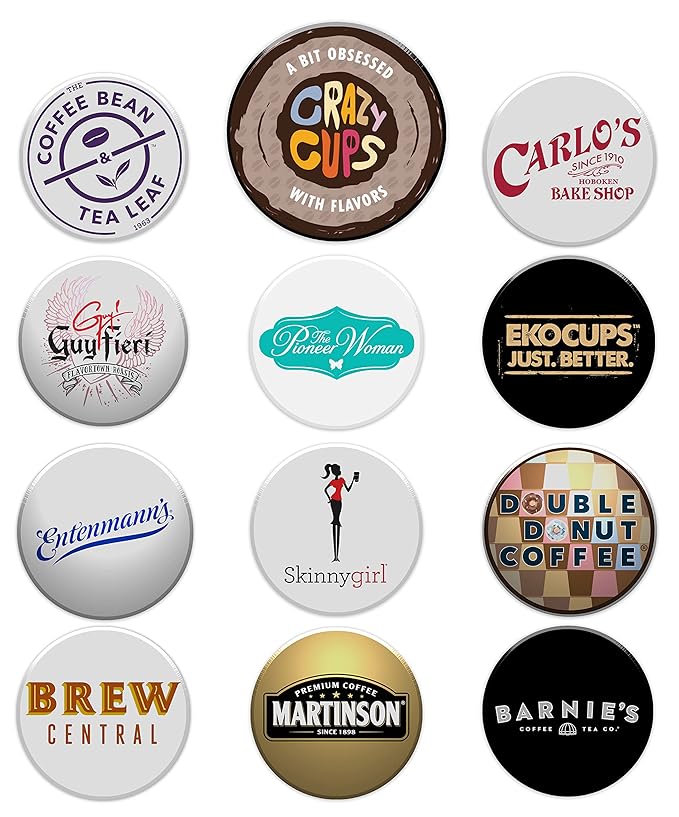 Perfect Samplers Dark Roast Coffee Pod Variety Pack-Package for Keurig K Cups Coffee Makers,Bold,40 Count (Pack of 2)