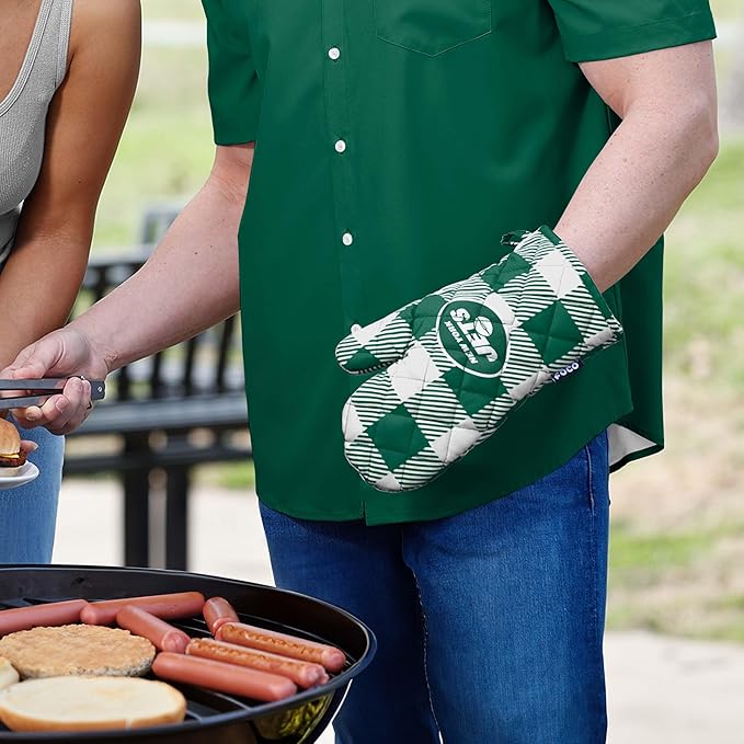 FOCO NFL Unisex-Adult NFL Team Logo Grilling Cooking Chef Gear - Oven Mitt
