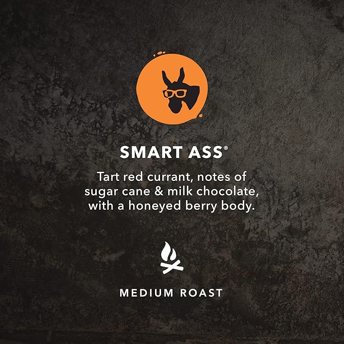 Kicking Horse Coffee, Smart Ass, Medium Roast, Whole Bean, 10 oz