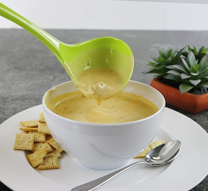 Reston Lloyd Melamine Utensil Set, 4pc, Lime