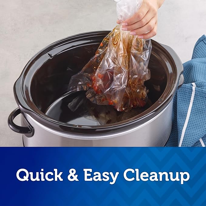Reynolds Kitchens Slow Cooker Liners, Regular (Fits 3-8 Quarts), 20 Count (Pack of 2)