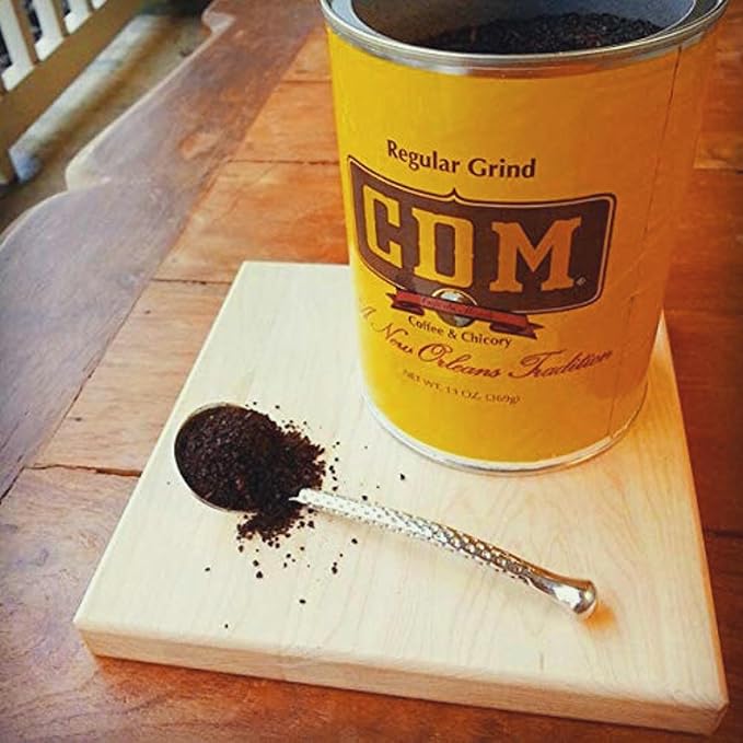 CDM Ground Coffee & Chicory Regular Grind, 34.5oz Can (Pack of 1)