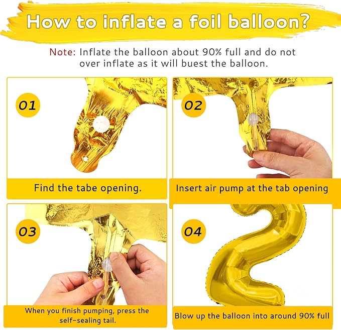 2026 Balloons 2026 Graduation Decorations - 40" Large 2026 Gold Foil Number Balloon Graduation Party Decor Graduation Balloons Class of 2026 Birthday Anniversary Graduation Party Favors Supplies