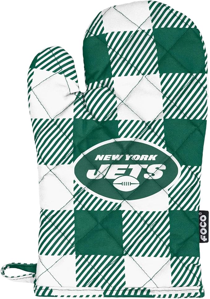 FOCO NFL Unisex-Adult NFL Team Logo Grilling Cooking Chef Gear - Oven Mitt